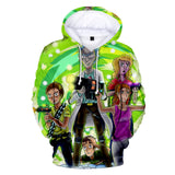 Hot Cartoon Rick and Morty 3D Print Cosplay Hoodie Pullover Sweatshirts Unisex Tracksuit Jumper