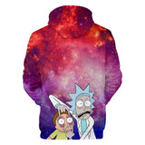 Hot Cartoon Rick and Morty 3D Print Cosplay Hoodie Pullover Sweatshirts Unisex Tracksuit Jumper