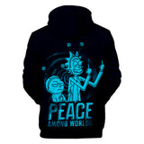 Hot Cartoon Rick and Morty 3D Print Cosplay Hoodie Pullover Sweatshirts Unisex Tracksuit Jumper