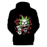 Hot Cartoon Rick and Morty 3D Print Cosplay Hoodie Pullover Sweatshirts Unisex Tracksuit Jumper