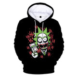 Hot Cartoon Rick and Morty 3D Print Cosplay Hoodie Pullover Sweatshirts Unisex Tracksuit Jumper