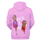 Hot Cartoon Rick and Morty 3D Print Cosplay Hoodie Pullover Sweatshirts Unisex Tracksuit Jumper