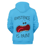 Hot Cartoon Rick and Morty 3D Print Cosplay Hoodie Pullover Sweatshirts Unisex Tracksuit Jumper