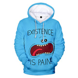 Hot Cartoon Rick and Morty 3D Print Cosplay Hoodie Pullover Sweatshirts Unisex Tracksuit Jumper