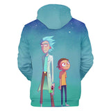 Hot Cartoon Rick and Morty 3D Print Cosplay Hoodie Pullover Sweatshirts Unisex Tracksuit Jumper