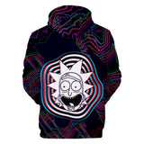 Hot Cartoon Rick and Morty 3D Print Cosplay Hoodie Pullover Sweatshirts Unisex Tracksuit Jumper