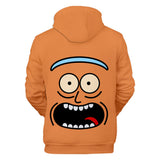 Hot Cartoon Rick and Morty 3D Print Cosplay Hoodie Pullover Sweatshirts Unisex Tracksuit Jumper