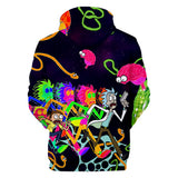 Hot Cartoon Rick and Morty 3D Print Cosplay Hoodie Pullover Sweatshirts Unisex Tracksuit Jumper