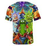Rick and Morty Casual 3D Graphic T-shirts Unisex for Kids & Alduts