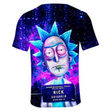 Rick and Morty Casual 3D Graphic T-shirts Unisex for Kids & Alduts