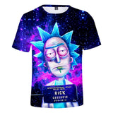 Rick and Morty Casual 3D Graphic T-shirts Unisex for Kids & Alduts