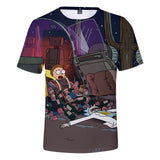 Rick and Morty Casual 3D Graphic T-shirts Unisex for Kids & Alduts