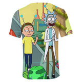 Rick and Morty Casual 3D Graphic T-shirts Unisex for Kids & Alduts
