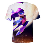Hot Game Cartoon Sonic The Hedgehog 3D Printed Casual Sports T-Shirts Summer Top for Adult Kids