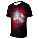 Hot Game Cartoon Sonic The Hedgehog 3D Printed Casual Sports T-Shirts Summer Top for Adult Kids