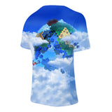 Hot Game Cartoon Sonic The Hedgehog 3D Printed Casual Sports T-Shirts Summer Top for Adult Kids