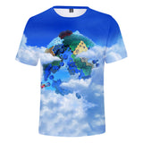 Hot Game Cartoon Sonic The Hedgehog 3D Printed Casual Sports T-Shirts Summer Top for Adult Kids