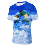 Hot Game Cartoon Sonic The Hedgehog 3D Printed Casual Sports T-Shirts Summer Top for Adult Kids