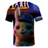 Hot Game Cartoon Pokeman Go Pikachu 3D Graphic Casual Sports T-Shirts Summer Plus Size Top