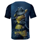 Hot Game Cartoon Pokeman Go Pikachu 3D Graphic Casual Sports T-Shirts Summer Plus Size Top