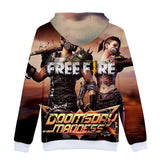 Hot Game Garena Free Fire Cosplay Hoodie Pullover Sweatshirts Unisex Tracksuit Jumper