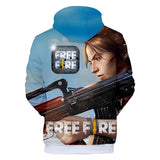 Hot Game Garena Free Fire Cosplay Hoodie Pullover Sweatshirts Unisex Tracksuit Jumper