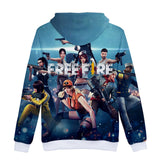 Hot Game Garena Free Fire Cosplay Hoodie Pullover Sweatshirts Unisex Tracksuit Jumper