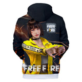 Hot Game Garena Free Fire Cosplay Hoodie Pullover Sweatshirts Unisex Tracksuit Jumper