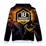 Hot Game Garena Free Fire Cosplay Hoodie Pullover Sweatshirts Unisex Tracksuit Jumper