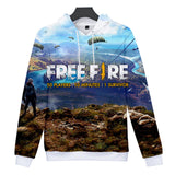 Hot Game Garena Free Fire Cosplay Hoodie Pullover Sweatshirts Unisex Tracksuit Jumper