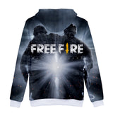 Hot Game Garena Free Fire Cosplay Hoodie Pullover Sweatshirts Unisex Tracksuit Jumper