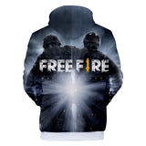 Hot Game Garena Free Fire Cosplay Hoodie Pullover Sweatshirts Unisex Tracksuit Jumper