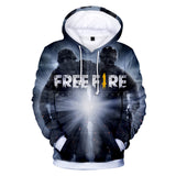Hot Game Garena Free Fire Cosplay Hoodie Pullover Sweatshirts Unisex Tracksuit Jumper