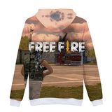 Hot Game Garena Free Fire Cosplay Hoodie Pullover Sweatshirts Unisex Tracksuit Jumper