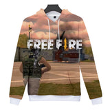 Hot Game Garena Free Fire Cosplay Hoodie Pullover Sweatshirts Unisex Tracksuit Jumper