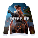 Hot Game Garena Free Fire Cosplay Hoodie Pullover Sweatshirts Unisex Tracksuit Jumper