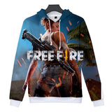 Hot Game Garena Free Fire Cosplay Hoodie Pullover Sweatshirts Unisex Tracksuit Jumper