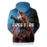 Hot Game Garena Free Fire Cosplay Hoodie Pullover Sweatshirts Unisex Tracksuit Jumper