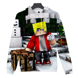 Hot Game Minecraft Unisex Jumper Casual 3D Sportswear Hoodies for Kids Teen Adult
