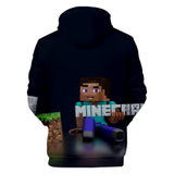Hot Game Minecraft Unisex Jumper Casual 3D Sportswear Hoodies for Kids Teen Adult
