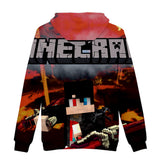 Hot Game Minecraft Unisex Jumper Casual 3D Sportswear Hoodies for Kids Teen Adult