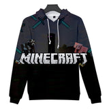 Hot Game Minecraft Unisex Jumper Casual 3D Sportswear Hoodies for Kids Teen Adult