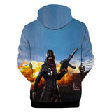 Hot Game PUBG Cosplay Costume Hoodie Pullover Sweatshirts Unisex Tracksuit Jumper