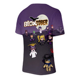 Hot Game Roblox Casual Sports 3D Graphic T-shirts Cool Summer Tees for Kids Alduts