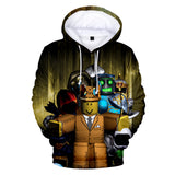 Hot Game Roblox Cosplay Jumper Casual Sports Hoodie Long Sleeve for Kids Youth Adult