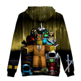 Hot Game Roblox Cosplay Jumper Casual Sports Hoodie Long Sleeve for Kids Youth Adult