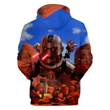 Hot Game Roblox Cosplay Blue Jumper Casual Sports Hoodie Long Sleeve for Kids Youth Adult