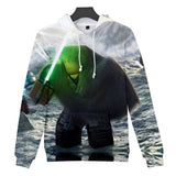 Hot Game Roblox Cosplay Gray Jumper Casual Sports Hoodie Long Sleeve for Kids Youth Adult