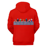 Hot Game Roblox Red Jumper Casual Sports Hoodie Long Sleeve for Kids Youth Adult
