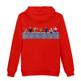 Hot Game Roblox Red Jumper Casual Sports Hoodie Long Sleeve for Kids Youth Adult